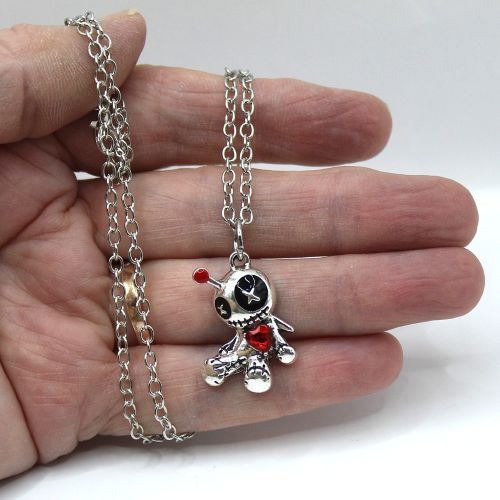 Voodoo Doll Gothic Punk Necklace